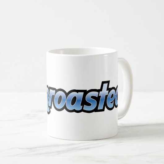 ブームによって焼かれるコーヒー・マグ コーヒーマグカップ (正面右)