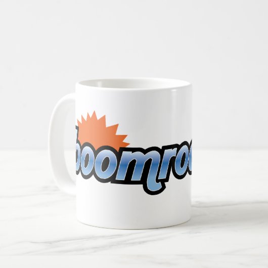 ブームによって焼かれるコーヒー・マグ コーヒーマグカップ (正面左)