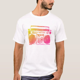 ブームの携帯用ステレオ Tシャツ