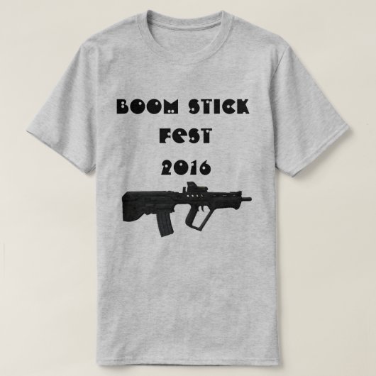 ブームの棒のFestの2016年のTシャツ Tシャツ (デザイン正面)
