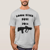 ブームの棒のFestの2016年のTシャツ Tシャツ (正面)