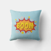 ブームの漫画本の音響効果 クッション (裏面)