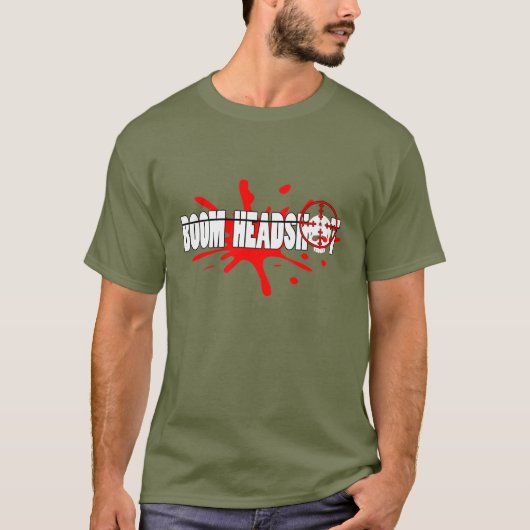 ブームの   Headshot Tシャツ (正面)