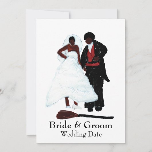 ブームを飛び越える招待状 招待状 (正面)