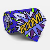ブームカッコいいおもしろい漫画ブックスーパーヒーロー ネクタイ (ロール)