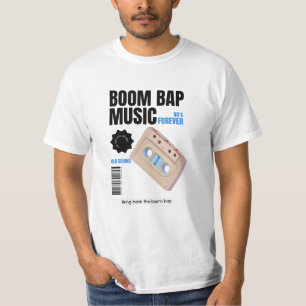 ブームバップヒップホップを戻す Tシャツ