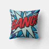 ブームバンおもしろいレトロ漫画ブックアーポップ・アートのト クッション (裏面)