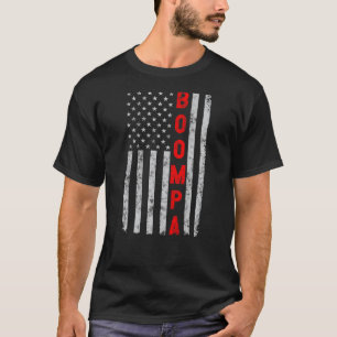 ブームパファーザーデーヴィンテージ愛国的グランドパアメリ Tシャツ