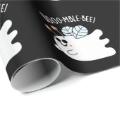 ブームブルビーおもしろい幽霊ビープンダークBG ラッピングペーパー (ロールコーナー)