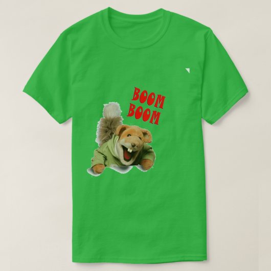 ブームブームバジルブラシ Tシャツ (デザイン正面)