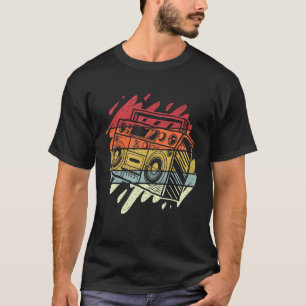 ブームボックスゲットブラスターラジオレトロ80年代90年代お尻 Tシャツ