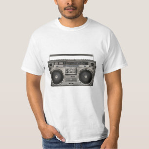 ブームボックスゲットブラスターレトロ80年代と90年代 Tシャツ