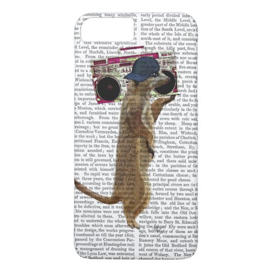 ブームボックスゲットブラスター付きメルカート2 Case-Mate iPhoneケース (裏面)