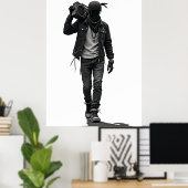 ブームボックス ポスター (ホームオフィス)