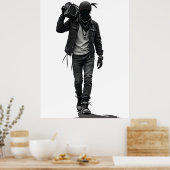 ブームボックス ポスター (キッチン)