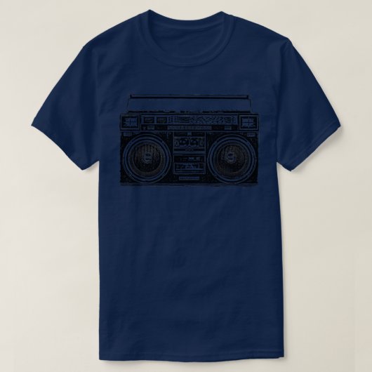 ブームボックス Tシャツ (デザイン正面)