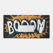 ブームワード漫画スタイル デスクマット (キーボード&マウス)