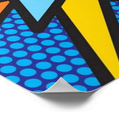 ブーム漫画ブックアーポップ・アートのトモダンおもしろいレトロ ポスター (角)