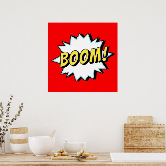 ブーム漫画帯 ポスター (キッチン)