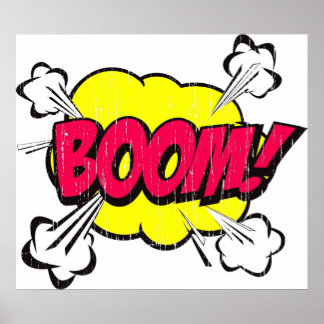 ブーム漫画語 ポスター