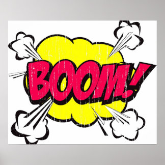 ブーム漫画語 ポスター