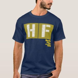 ブーム! ハッスル及び流れ Tシャツ
