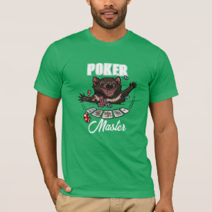 ブーム!フラッシュ王室のタスマニアデビルトランプのポーカー漫画 Tシャツ