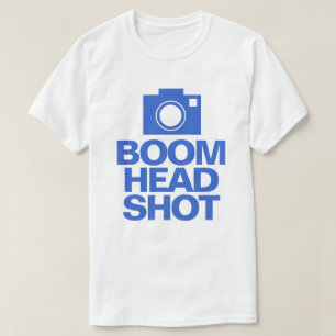 ブーム·ヘッド·ショット Tシャツ