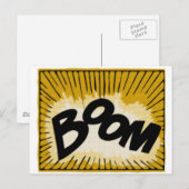 ブーム ポストカード (正面/裏面)