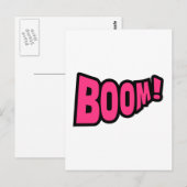 ブーム ポストカード (正面/裏面)