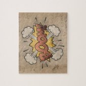 ブーム!ヴィンテージ漫画ブックスチームパンクアポップ・アートのート ジグソーパズル (縦)