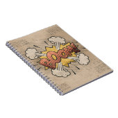 ブーム！ヴィンテージ漫画ブックスチームパンクポップ・アートのアート ノートブック (右側)