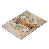 ブーム！ヴィンテージ漫画ブックスチームパンクポップ・アートのアート ノートブック (左側)