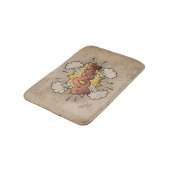 ブーム!ヴィンテージ漫画ブックスチームパンクポップ・アートのアート バスマット (アングル)