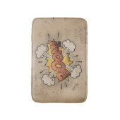 ブーム!ヴィンテージ漫画ブックスチームパンクポップ・アートのアート バスマット (正面縦)