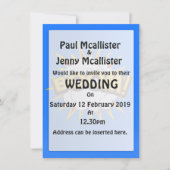 ブーム!漫画の爆発 招待状 (正面)