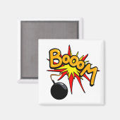 ブーム！角磁石 マグネット (正面/裏面)