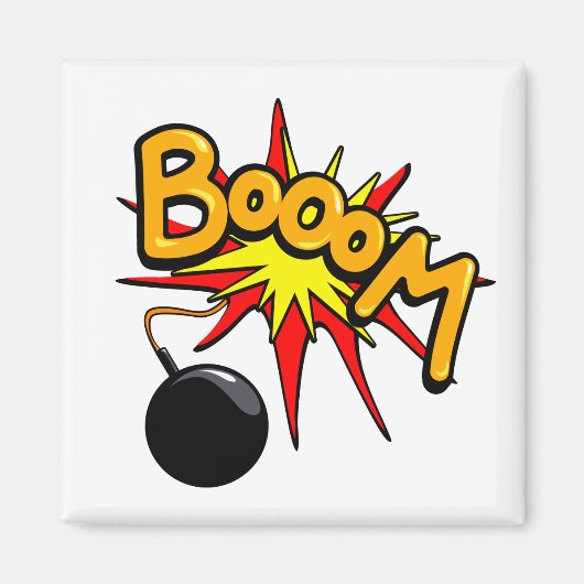 ブーム！角磁石 マグネット (正面)