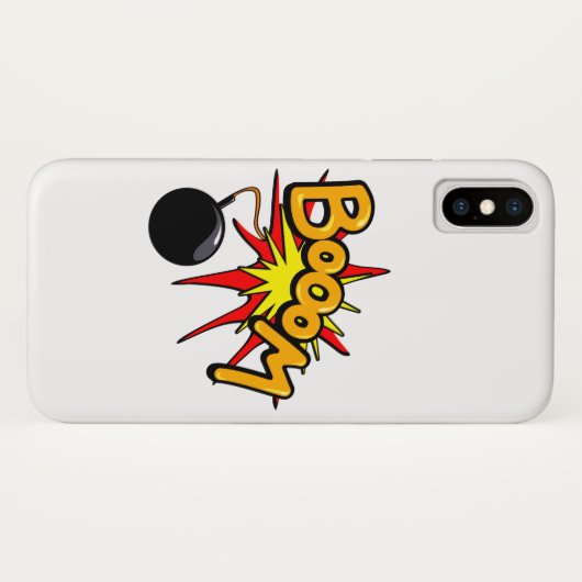 ブーム！ Case-Mate iPhoneケース (裏面(横))