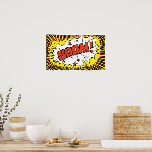 ブーム！II （小型） ポスター (キッチン)