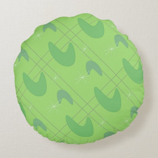 ブーメランの宇宙 ラウンドクッション (裏面)