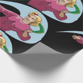 ブーメランを投げる ラッピングペーパー