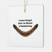 ブーメランジョーク セラミックオーナメント (左)