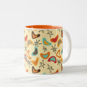 ブーメランズとスター ツートーンマグカップ (正面右)