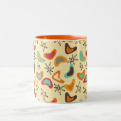 ブーメランズとスター ツートーンマグカップ (中央)