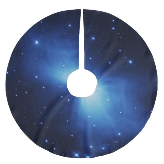 ブーメランネブラ宇宙NASA ブラッシュドポリエステルツリースカート (正面)