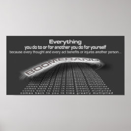 ブーメランポスター ポスター