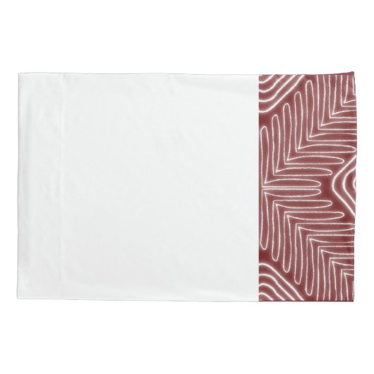 ブーメランムドクロス 枕カバー (裏面)