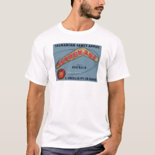 ブーメランリンゴ – ヴィンテージフルーツクレートラベル Tシャツ