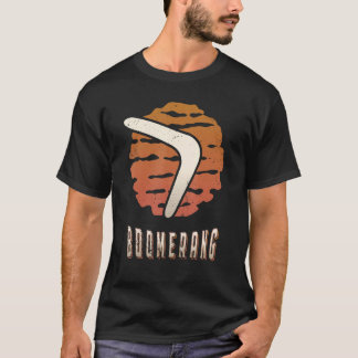 ブーメランヴィンテージレトロクラシックサンセットスポーツ Tシャツ